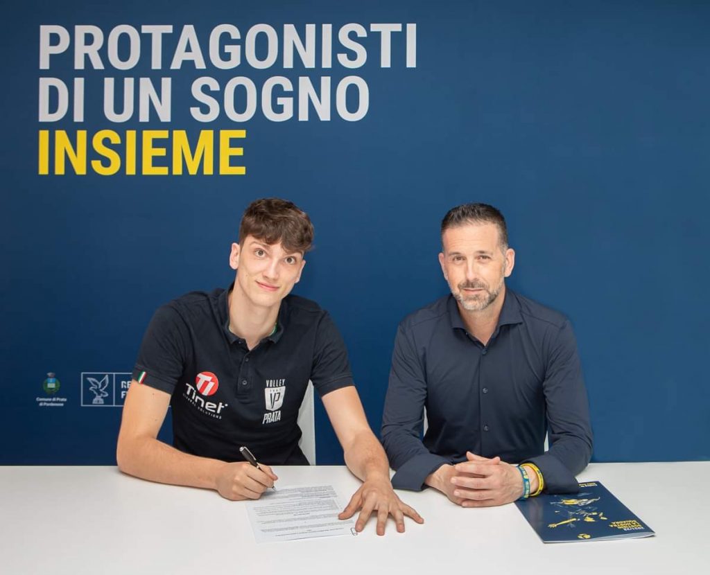 Luca Porro still with Tinet | Lega Pallavolo Serie A