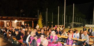 I tifosi nerofucsia al Delta Sporting Club di Porto Viro